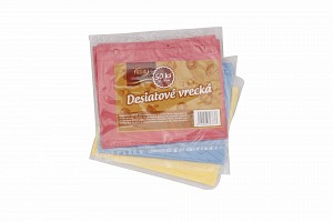 CBA desiatové vrecká farebné 50 ks