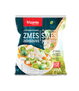 Frizanto hlbokozmrazená zeleninová zmes  350 g