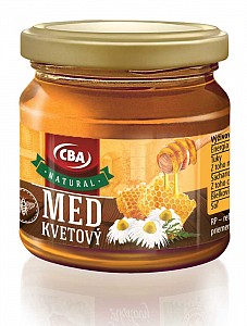 CBA Včelí med kvetový 250g