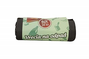 CBA Vrecia na odpad 60 l / 20 ks
